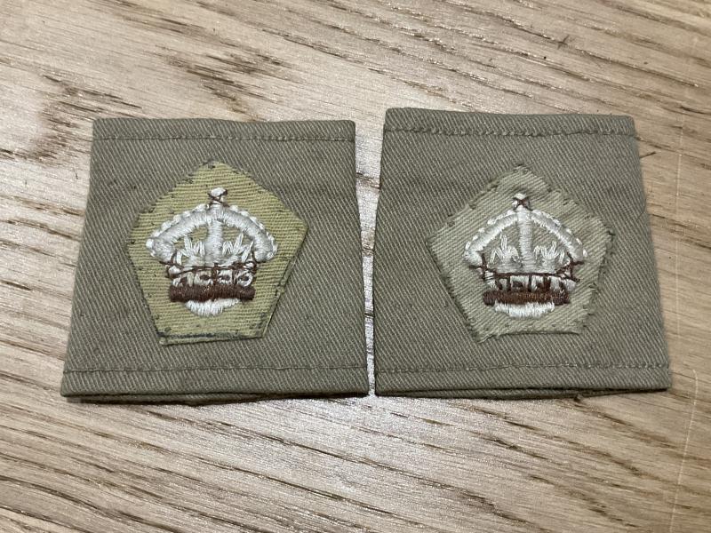 Gradia Militaria -  WW2 Desert/Tropical British Majors rank shoulder slides