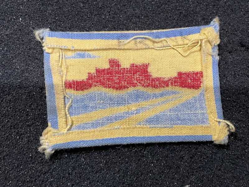 WW2 80th Infantry Division printed formation sign