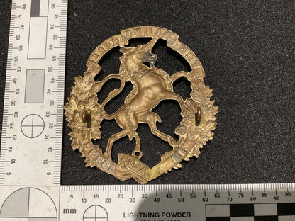 Mississauga Horse of Canada helmet plate