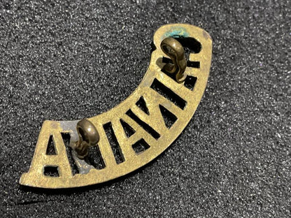 WW1/2 CANADA brass title