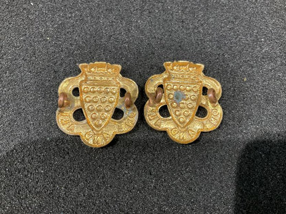 Duke of Cornwalls Light Infantry collar badges