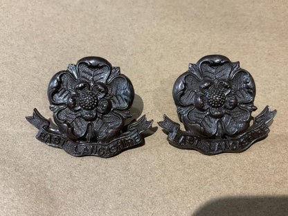 Gradia Militaria -  WW1/2 East Lancashire Regiment O.S.D collars