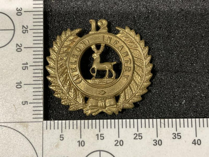 Gradia Militaria -  NZ 12th (Nelson) Regiment collar badge by gaunt