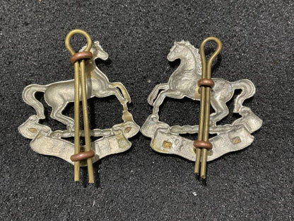 Kings Regiment (Liverpool) collar badges