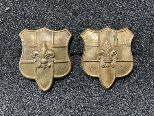 Gradia Militaria -  WW1 Loyal North Lancashire Regt O.Rs collars