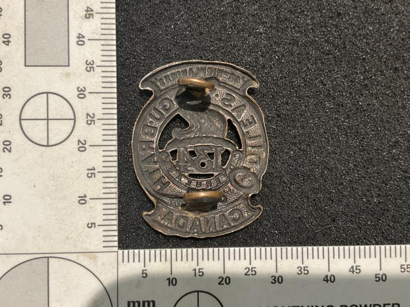 WW1 C.E.F 134th Inf Bn,48th Highlanders collar badge