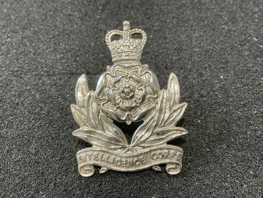 Gradia Militaria -  Post 1952 Q/C Officers Intelligence Corps cap badge