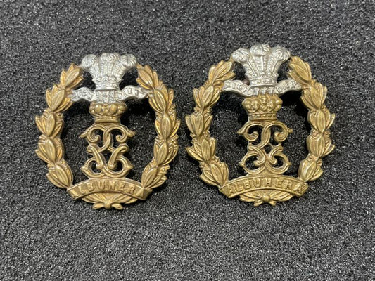 Gradia Militaria -  The Middlesex Regiment collar badges