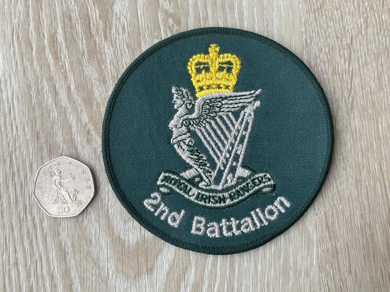 Gradia Militaria -  2nd Battalion Royal Irish Rangers tracksuit badge