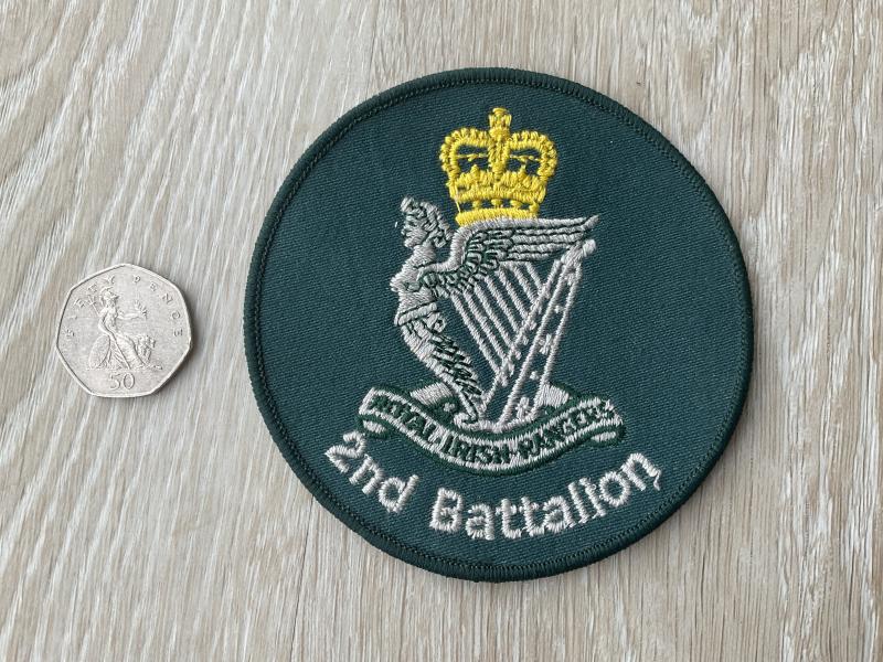Gradia Militaria -  2nd Battalion Royal Irish Rangers tracksuit badge