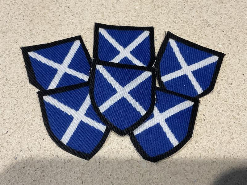 Gradia Militaria -  WW2 Printed 52nd (Lowland) Infantry division formation sign