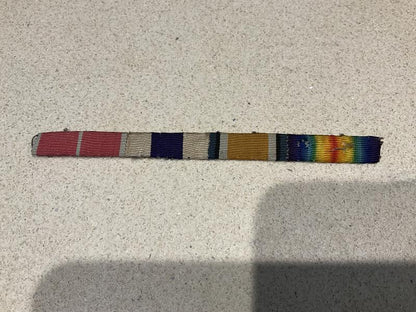 Gradia Militaria -  WW1 O.B.E/ M.C & Pair full-size medal bar