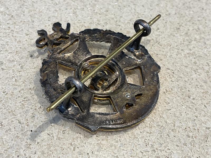 Forester Brigade officers No 1 dress cap badge