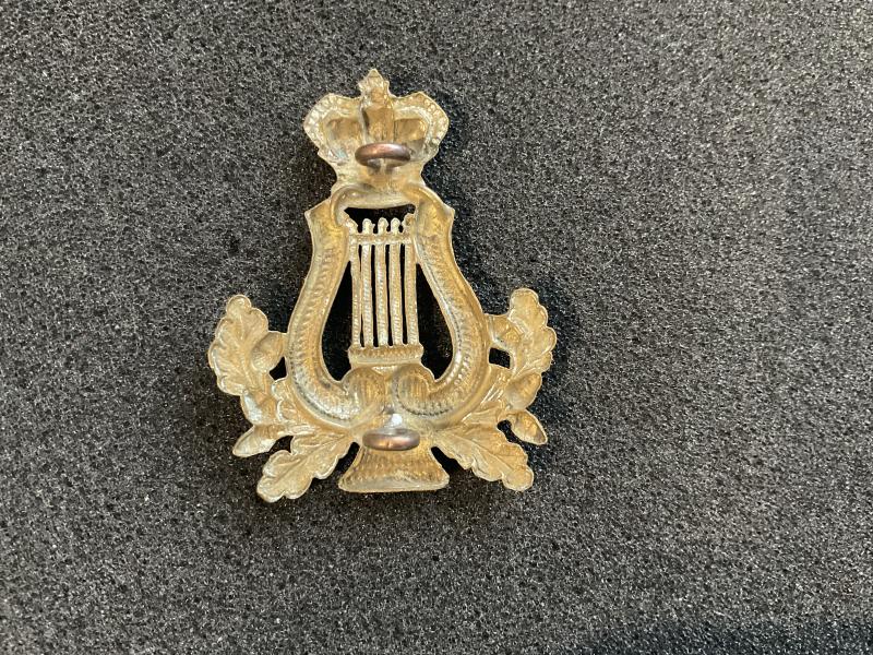 Victorian British army bandsman Anodised sleeve badge