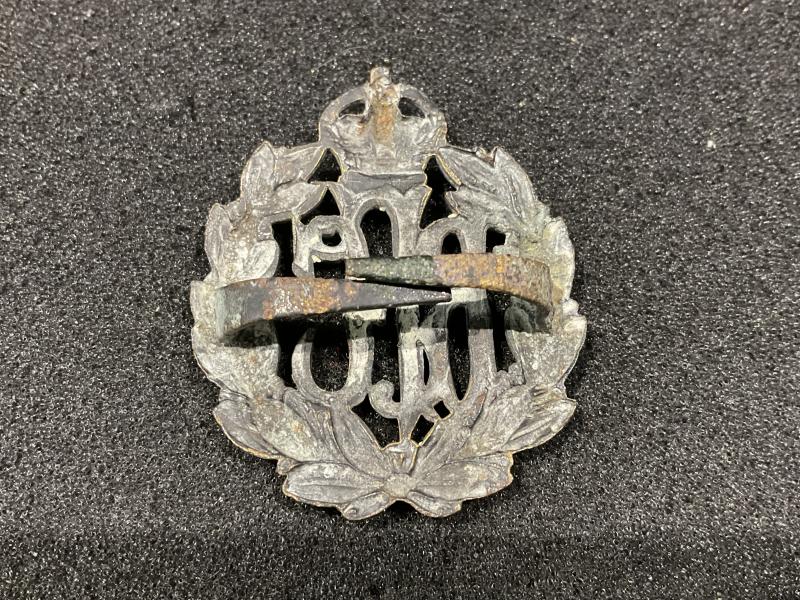 WW1 R.F.C Officers service dress cap badge