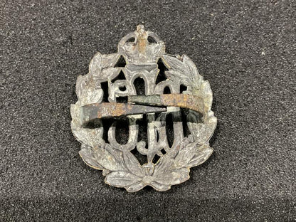 WW1 R.F.C Officers service dress cap badge