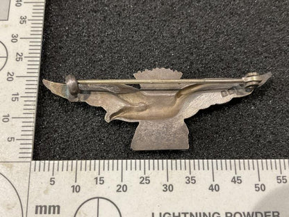 WW1 R.N.A.S solid silver sweetheart brooch