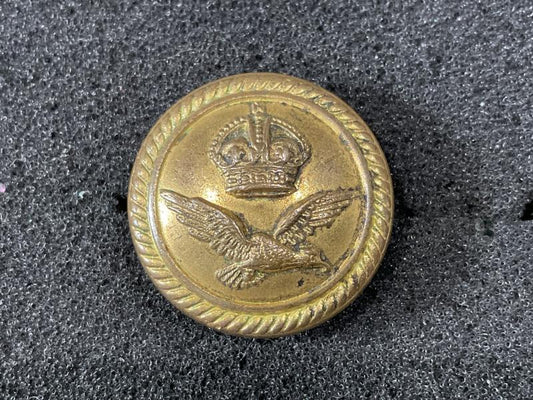 Gradia Militaria -  WW1 R.N.A.S Officers gilded brass button