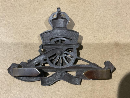 WW1/2 Royal Artillery O.S.D cap badge by Gaunt