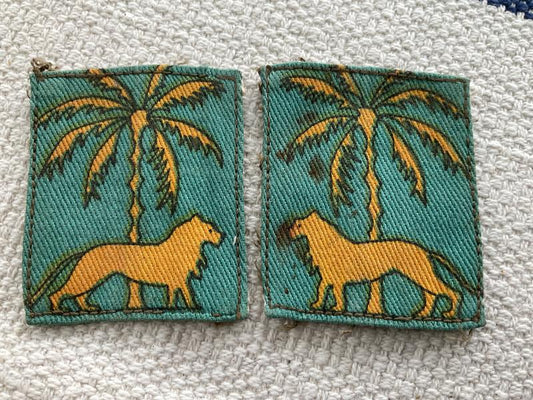 Gradia Militaria -  Singapore District printed cloth formation signs