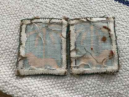 Singapore District printed cloth formation signs