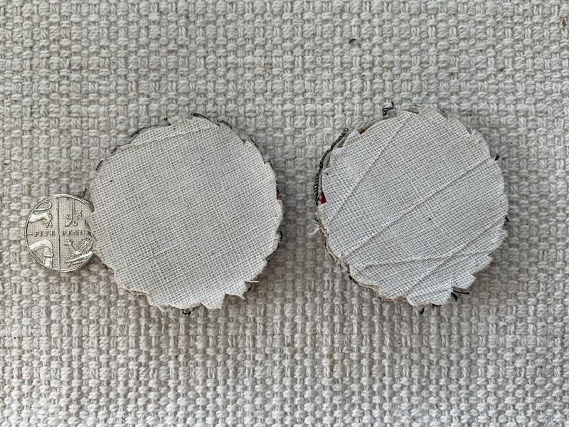 British/ Commonwealth Senior police tip staff rank badges