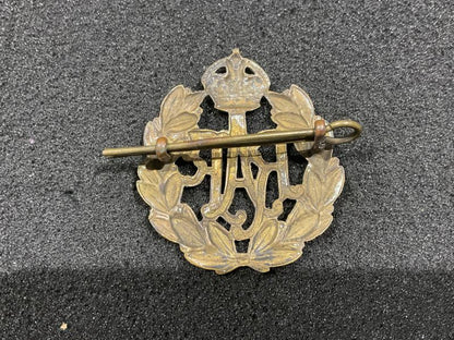 WW2 R.A.F other ranks brass cap badge