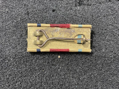 WW2 Africa bar and rosette Individually mounted