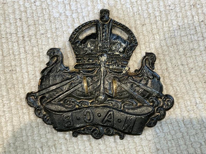 WW1 Navy & Army Canteens Board (N.A.C.B) cap badge