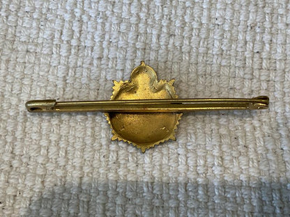 WW2 R.A.S.C enamel & gilt tie pin/ sweetheart
