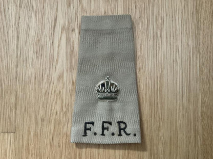 Gradia Militaria -  WW2 Majors F.F.R cloth shoulder rank slider
