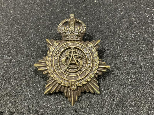 Gradia Militaria -  Post 1902 Army Service Corps O.S.D cap badge