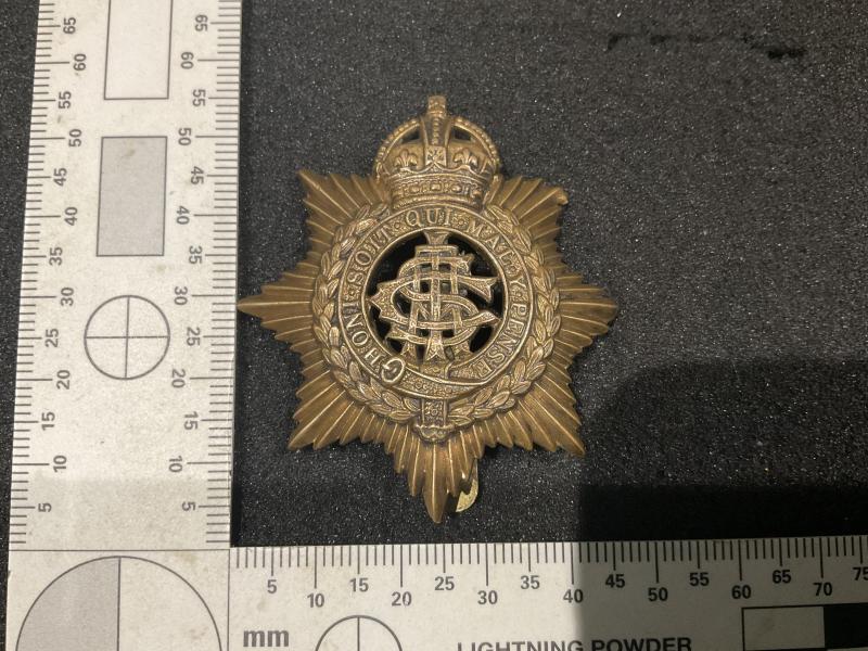 Gradia Militaria -  Indian Army Service Corps 1923-35 cap badge