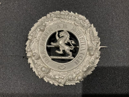 Gradia Militaria -  5th (Perthshire Highland) VB Black Watch post 1887 Plaid brooch
