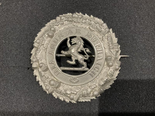 Gradia Militaria -  5th (Perthshire Highland) VB Black Watch post 1887 Plaid brooch