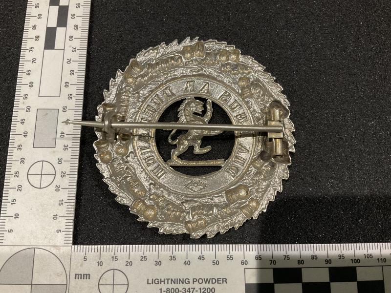 5th (Perthshire Highland) VB Black Watch post 1887 Plaid brooch