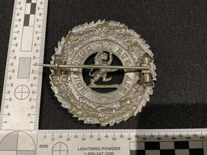 5th (Perthshire Highland) VB Black Watch post 1887 Plaid brooch