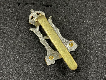 WW2 23rd Hussars cap badge