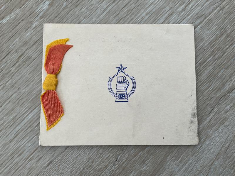 Gradia Militaria -  WW2 Indian Armoured Corps Tank School xmas card