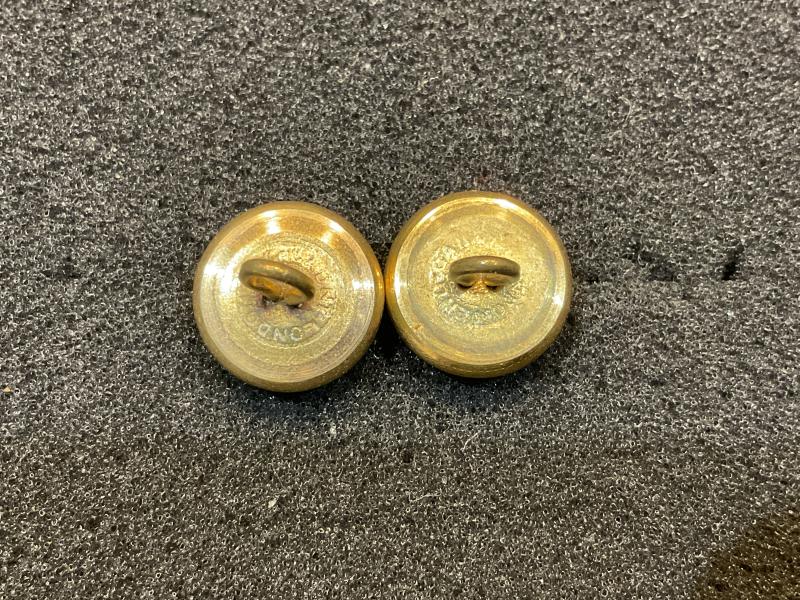 15mm 2 part officers Middlesex Regiment hat buttons