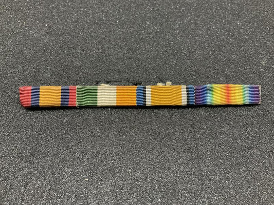 Gradia Militaria -  Boer & WW1 full size medal bar, with brooch back fixing