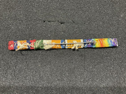 Boer & WW1 full size medal bar, with brooch back fixing