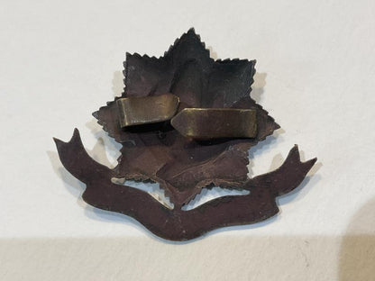 WW1 Cheshire Regt Officers Service dress cap badge