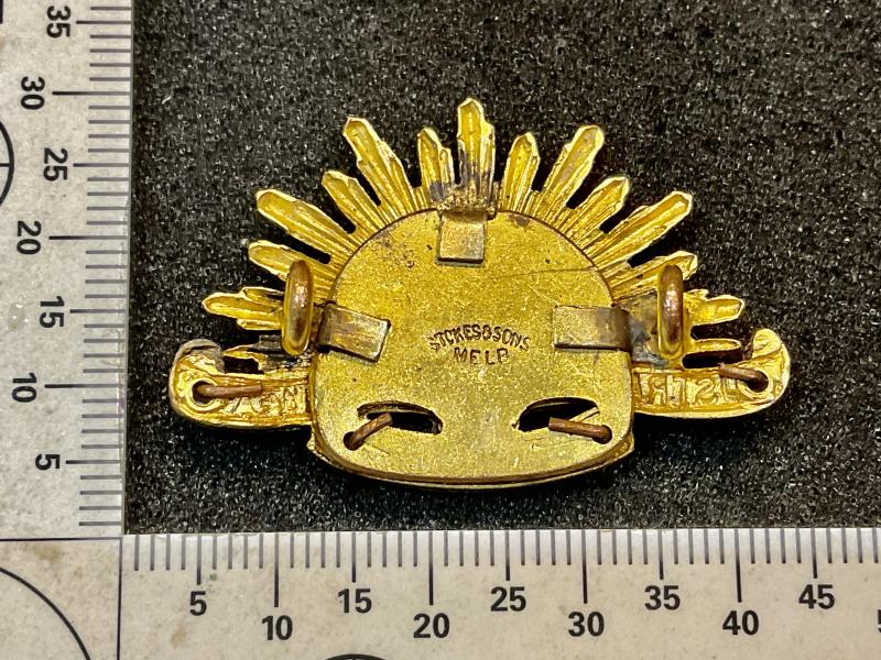 Australian Admin & Instructional corps collar badge 1900-12