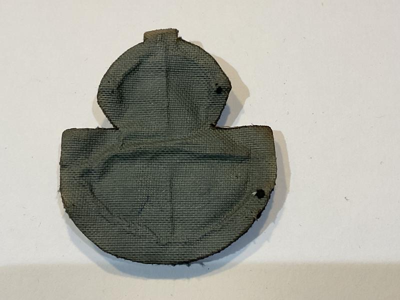 WW2 R.A.F officers padded bullion cap badge