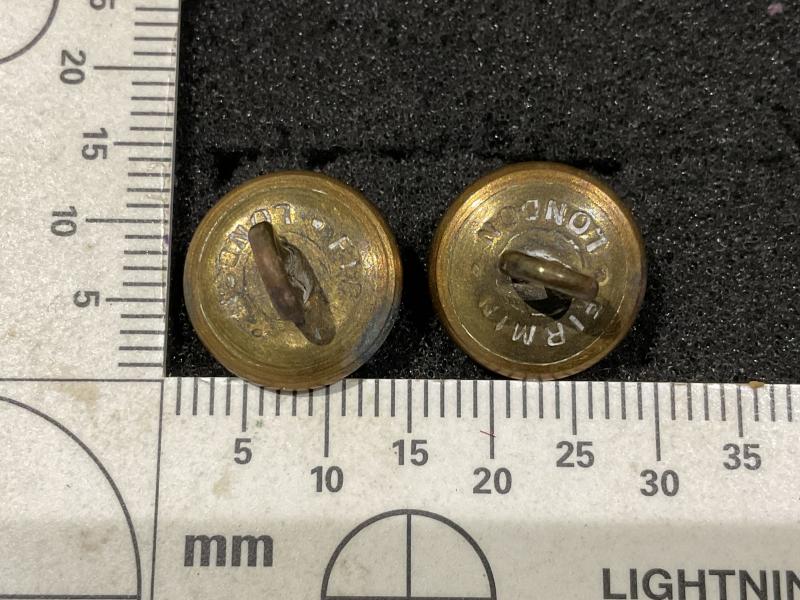 WW1/2 5th Inniskilling Dragoon Guards officers hat buttons