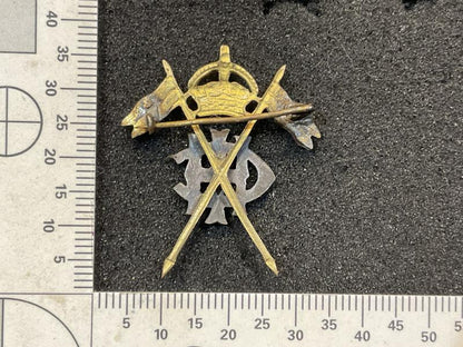 K/C Central India Horse officers cap badge