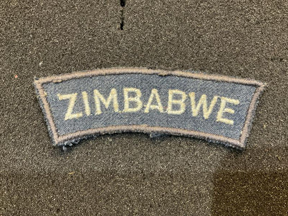 Gradia Militaria -  ZIMBABWE Air Force cloth shoulder title