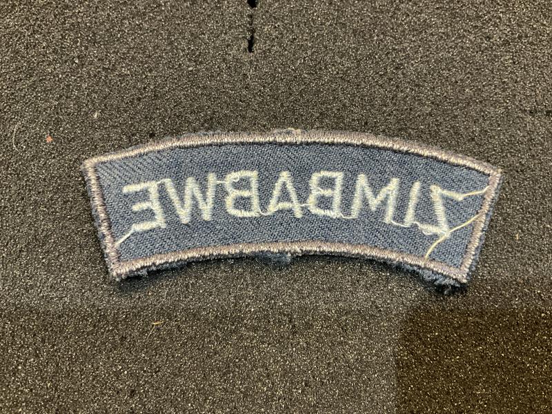 ZIMBABWE Air Force cloth shoulder title