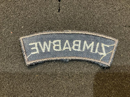 ZIMBABWE Air Force cloth shoulder title